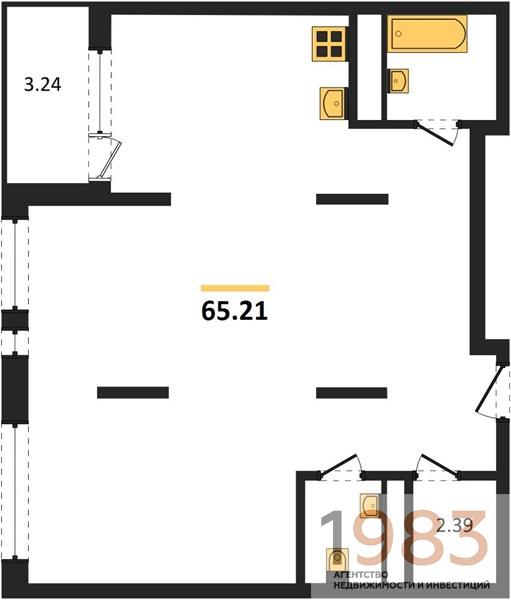Квартира 2-комнатная квартира