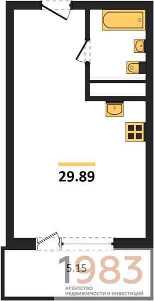 Квартира Студия