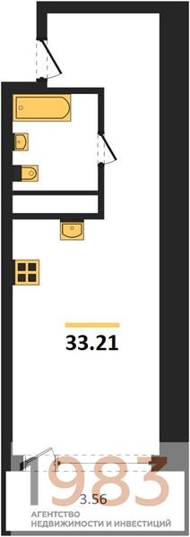 Квартира Студия