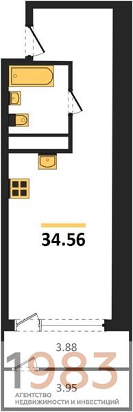 Квартира Студия