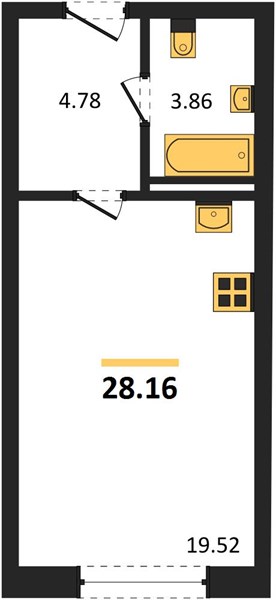 Квартира Студия